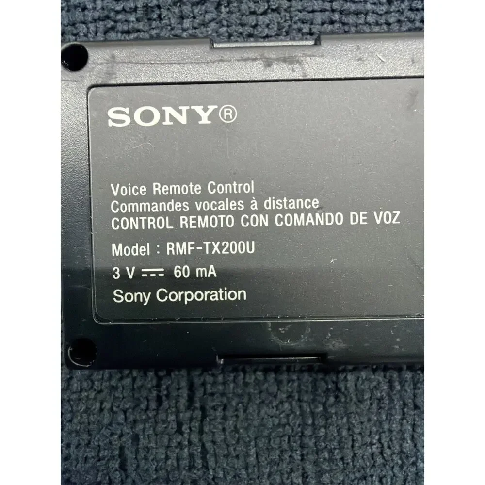 Genuine Sony Remote Control RMF-TX200U For XBR-43X800E XBR-49X800E Smart TV